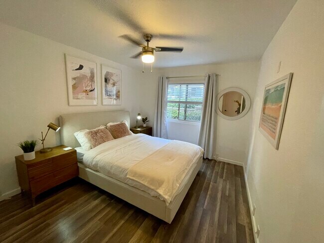 black out shades in bedroom - 6386 Rancho Mission Rd Unit 307