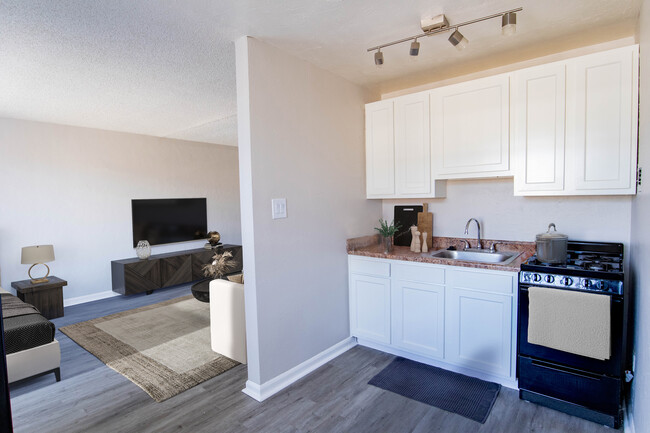 Studio - Kitchen - The Capri Apartments
