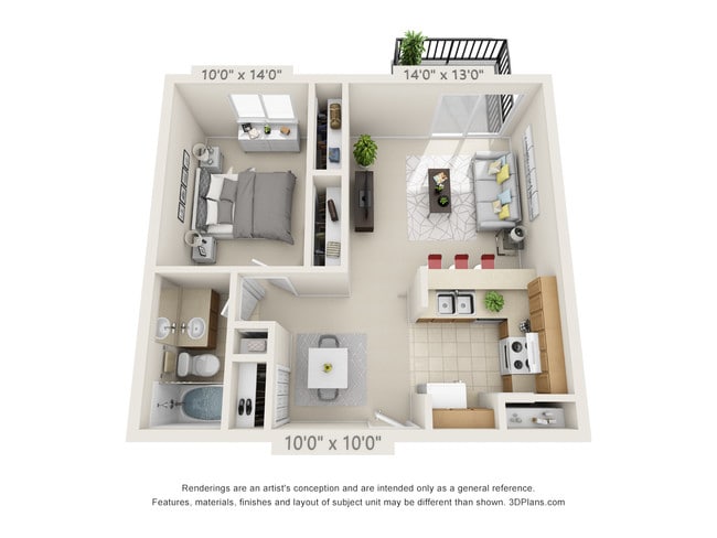 One Bedroom Flat - Big Sky Manor & High Point Manor