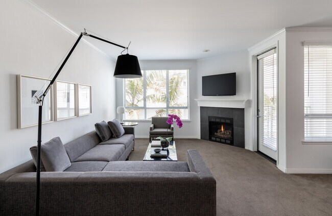 Living Room - AKA Beverly Hills Furnished Residences