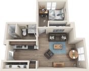 OHP Towers A1 floor plan The Felix @ Our Heroes Place