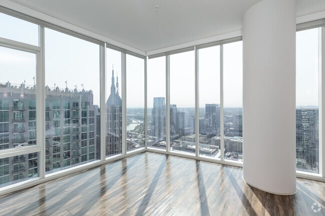 2 habitaciones, 2 baños, 1075 pies cuadrados, sala de estar - 505