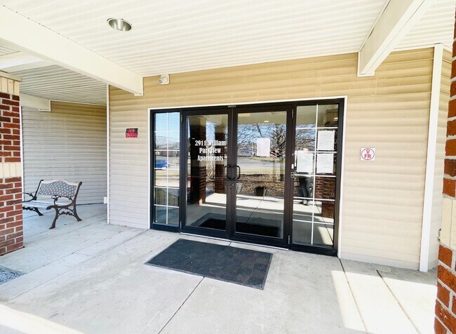 All entrances accessed with key fob