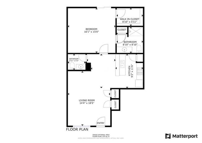 Photo - Hillrise Apartment 1 BR/1.5 Bath One Level with Attached Garage