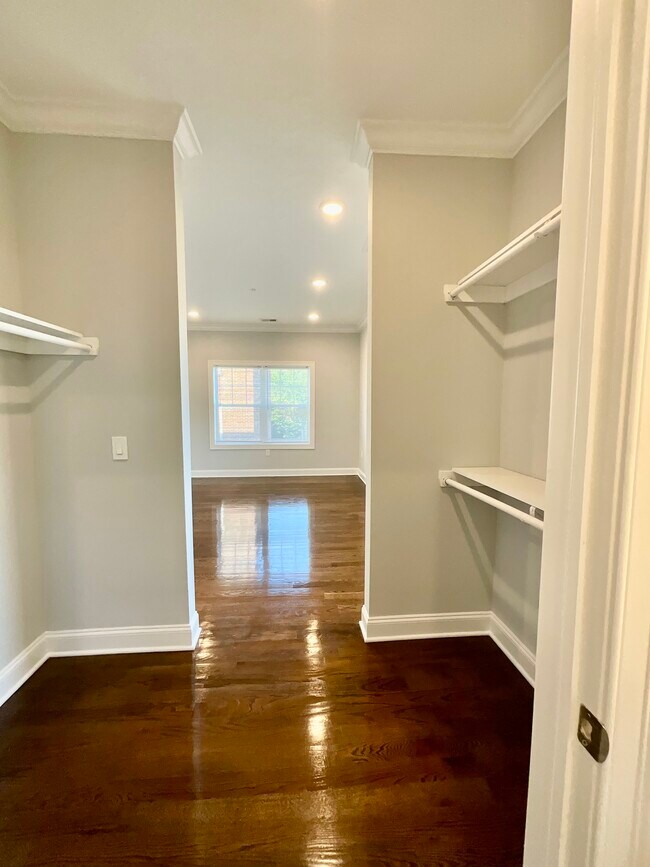 Ample Closet Space