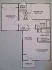 2 Bedroom 913 sq. ft $880