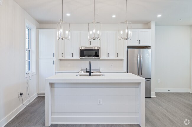 2 habitaciones, 2 baños - 1020 pies cuadrados - Cocina - Belmont Heights Apartments