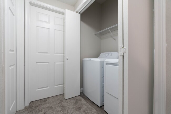 Full size washer and dryer