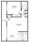 1 habitación, 1 baño en planta superior