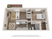 Stonesthrow 1bed/1bath 750 Sq Ft