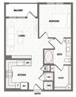 1Bed 1Bath