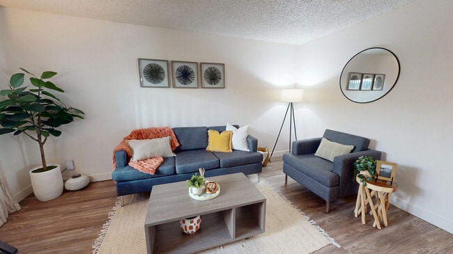 Área de estar - Cambridge House Apartments