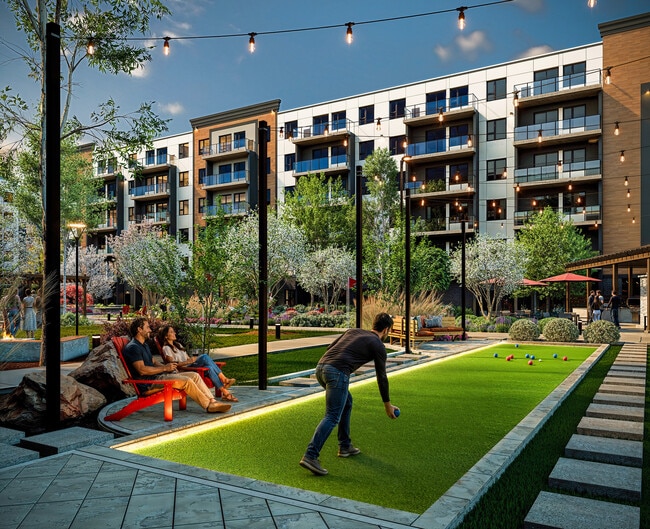 Bocce Ball Courts and Pickle Ball - Hawthorne Stratford