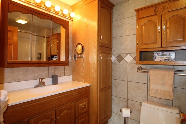 Bathroom off main living area