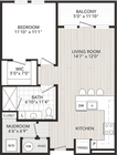 1 Bedroom, 1 Bath