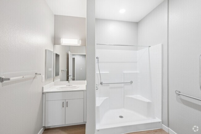 1BR, 1BA - 650SF - Bathroom
