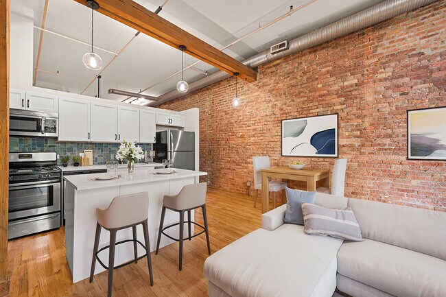 Living Room / Kitchen View 1
