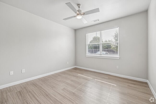 2BR, 2BA - 1,190SF - Primary Bedroom - 55 Fifty at Northwest Crossing