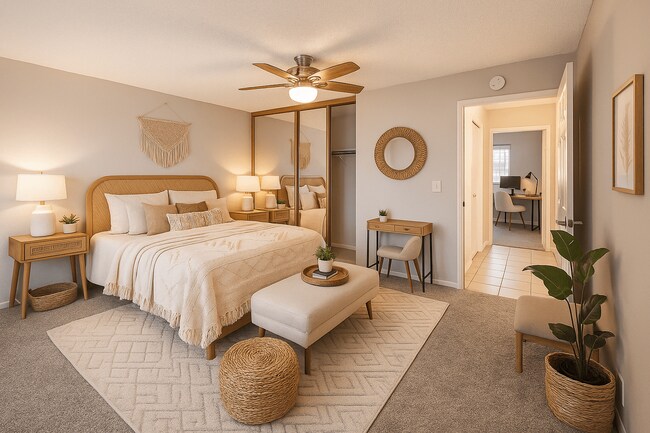 Images have been virtually staged to help illustrate the potential use and layout of the space. Furniture and décor are for visualization purposes only.
