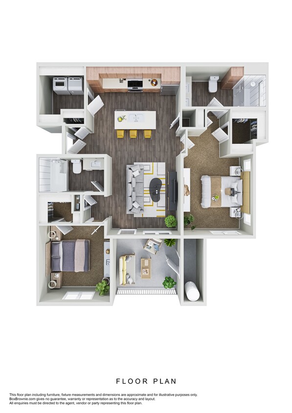 Floor Plan - 2 X 2