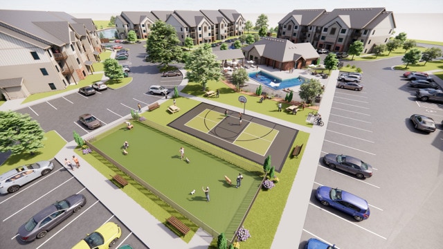 Sports Court and Dog Park