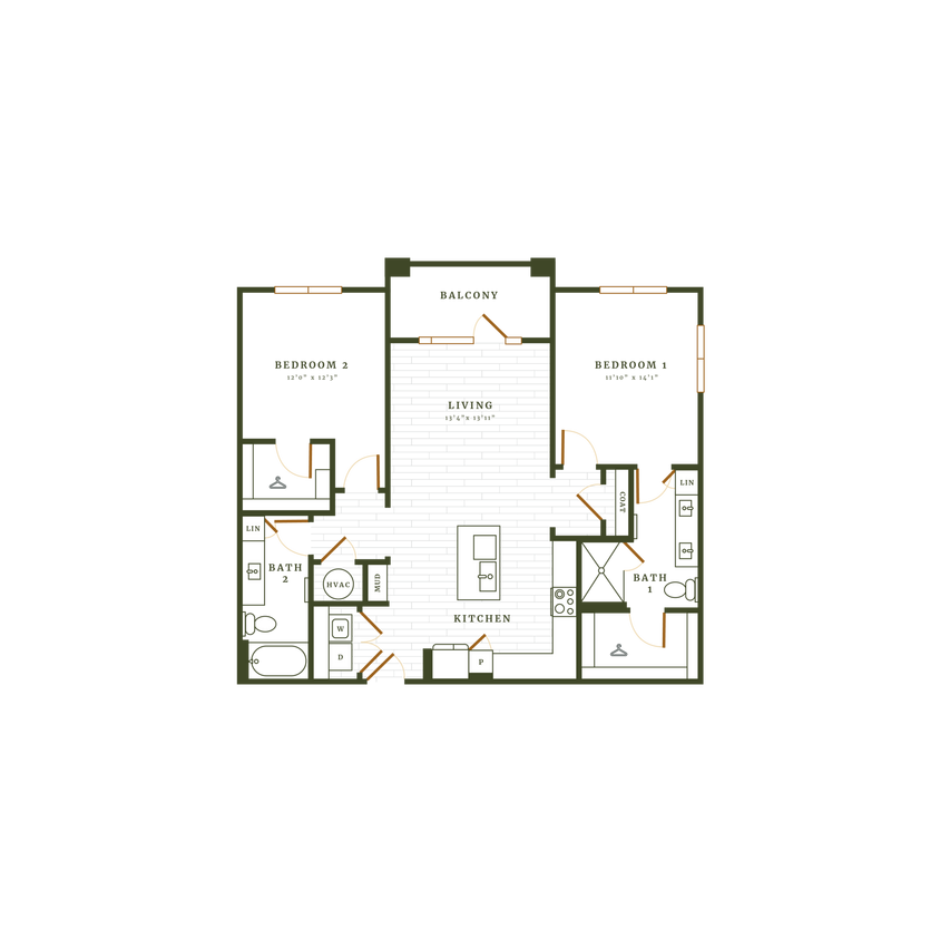 Floor Plan - B2-4 Harrington