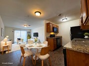 Virtually Staged 2/1 Dining/Living Room