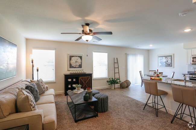 3BR, 2.5BA - 1353 SF - Clay Creek Townhomes