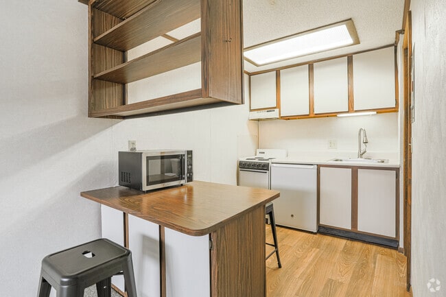 Estudio, 1BA - Cocina - Brunswick Apartments