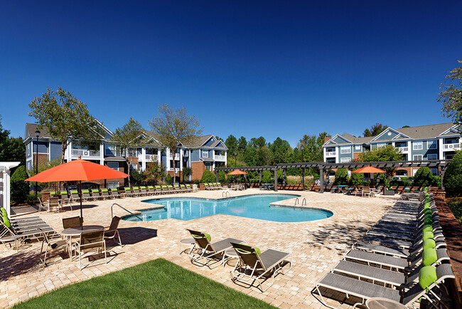 Resort-style Pool with Sundeck - Bexley Park Apartments