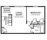 1BR/1BA