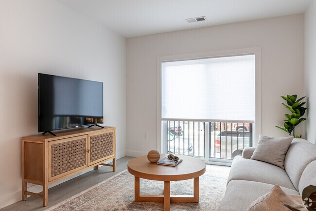 2BR, 2BA - Living Room - The Stillwater Stamford
