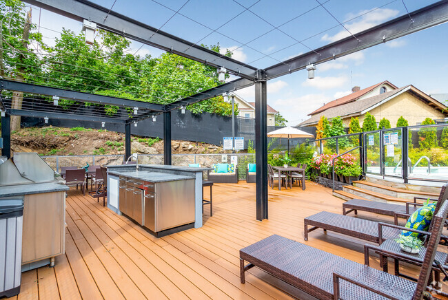 Outdoor Entertaining - The Modern Port Chester Rental