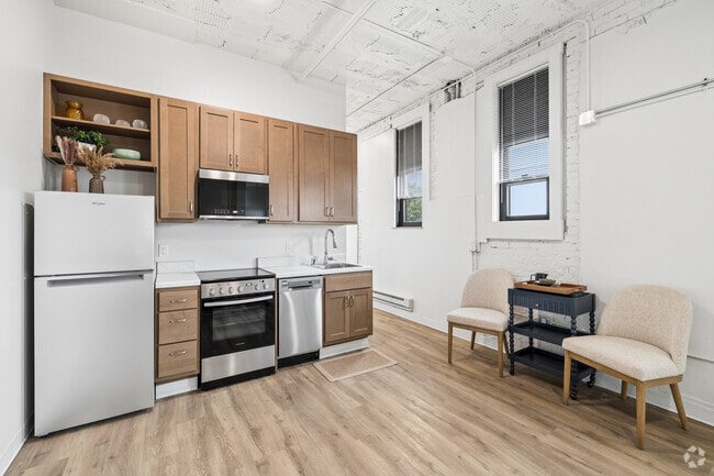 2BR, 1BA - 618SF - Litchen