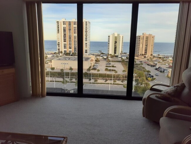 Living room view - 1 Oceans West Blvd Condo Unit 10A4