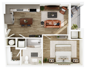 A6 floor plan The Seventeen Hundred on East