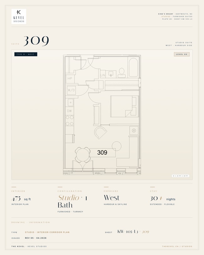 Building Photo - 1 Bedroom Suite · 475 sq ft Unit 309