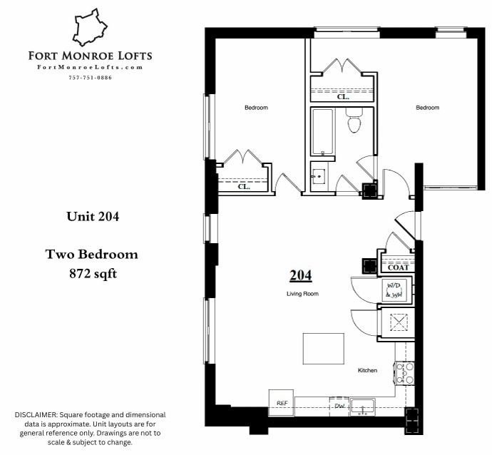 Photo - Fort Monroe Lofts (150) Unidad 204