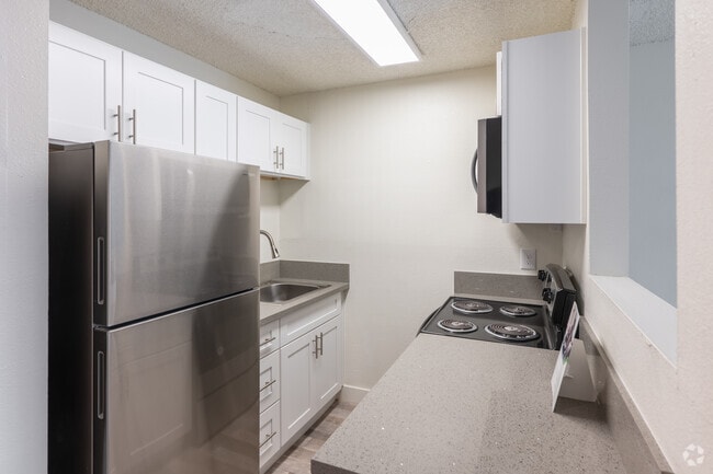 Studio - 480SF - Kitchen - Sierra Park Apartments