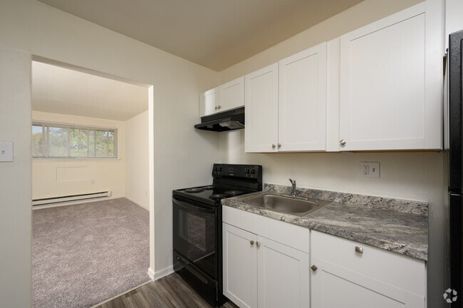 First Unit 1BR, 1BA - 575SF