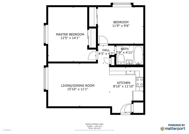 Photo - 2bed/1 bath in Somerville