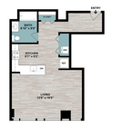 S4 | Studio Floorplan