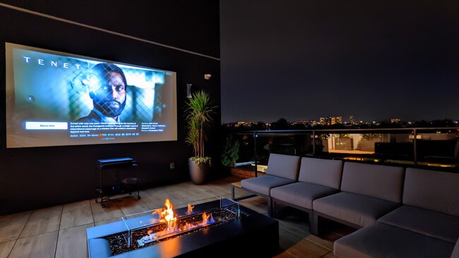 Rooftop Movie Theater + Lounge