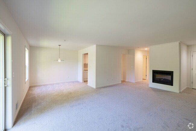 2BR, 1BA - 1080SF - Living Room - The Ridge at New Paltz