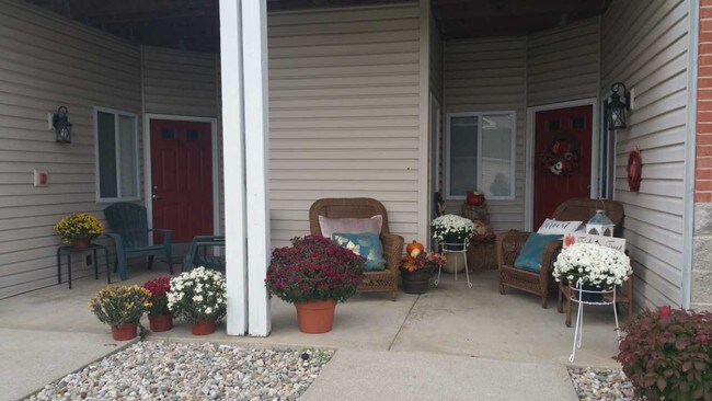 Spacious Patios with Storage