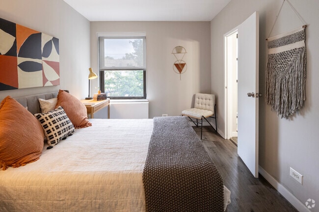 1BR,1BA - 550SF Primary Bedroom