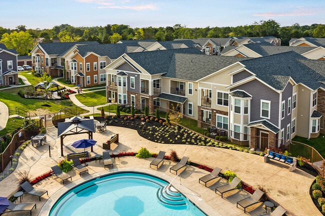 Birds Eye View | Pool and Community - Brookview at Middletown