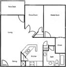 2BR/1BA