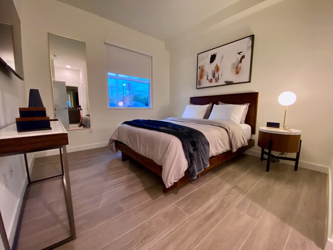 "Penta" - Master Bedroom - Taupe Model - Aviara Green Apartments
