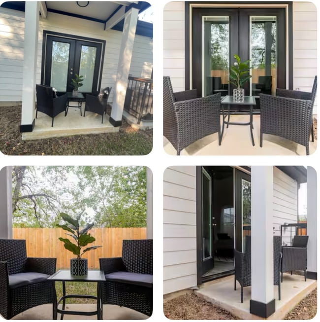 Back Patio - 4506 Aledo St Unit A